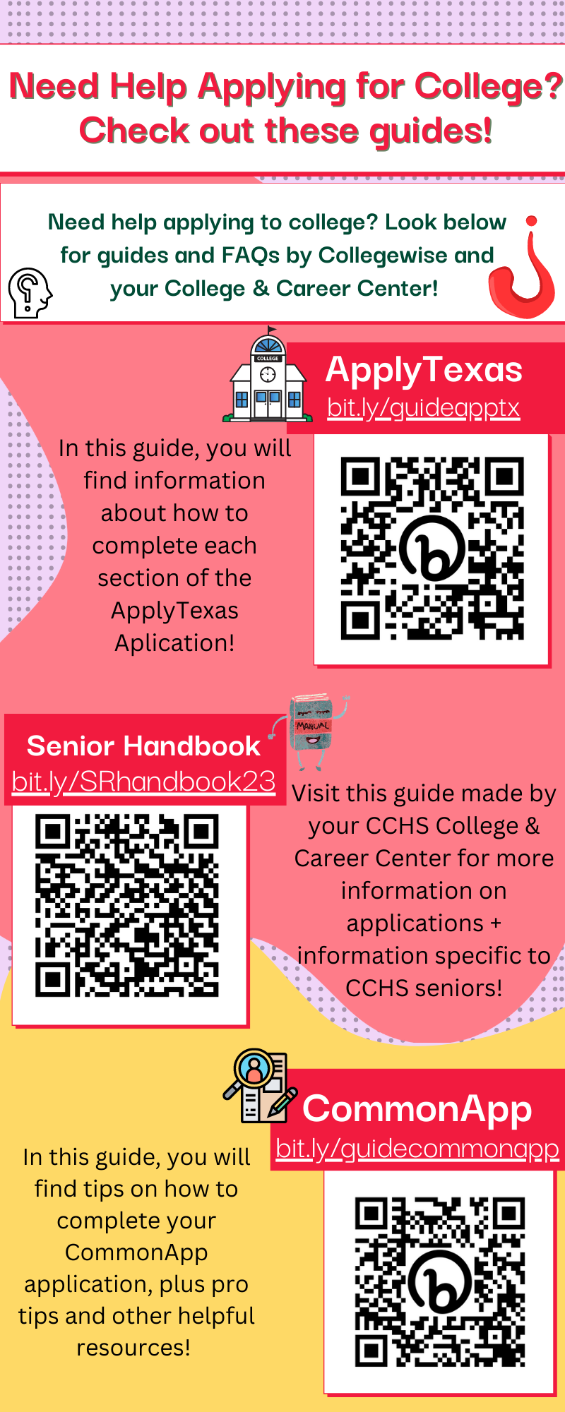 Guides for College Application